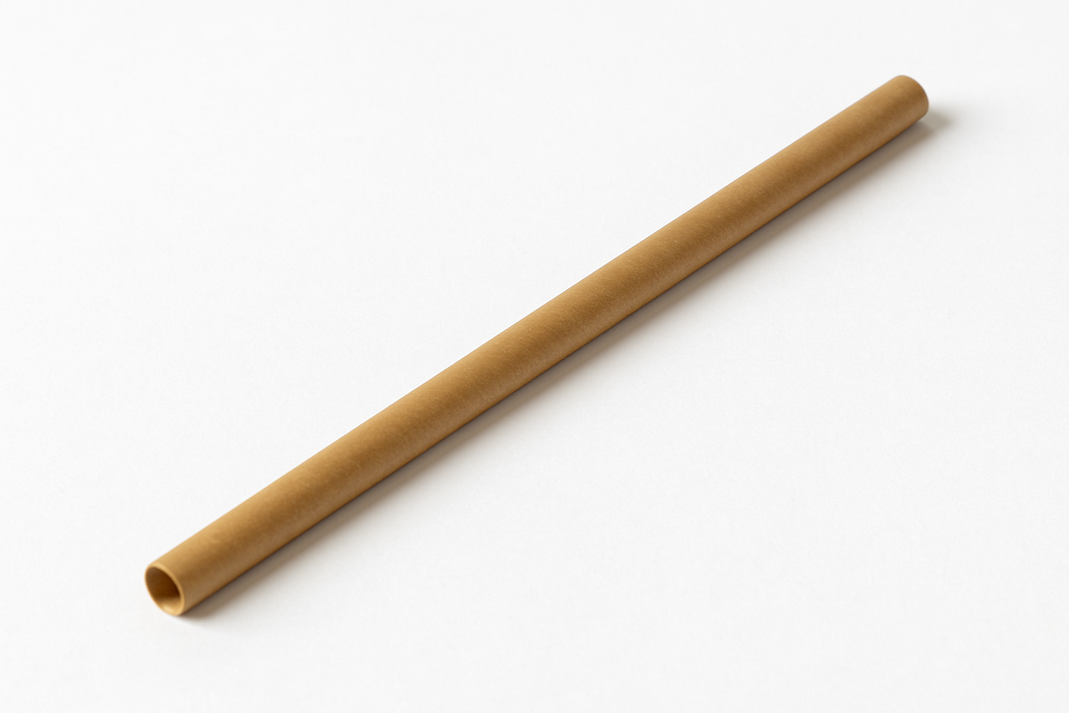 Compostable PAPER Straw 200x6mm Kraft