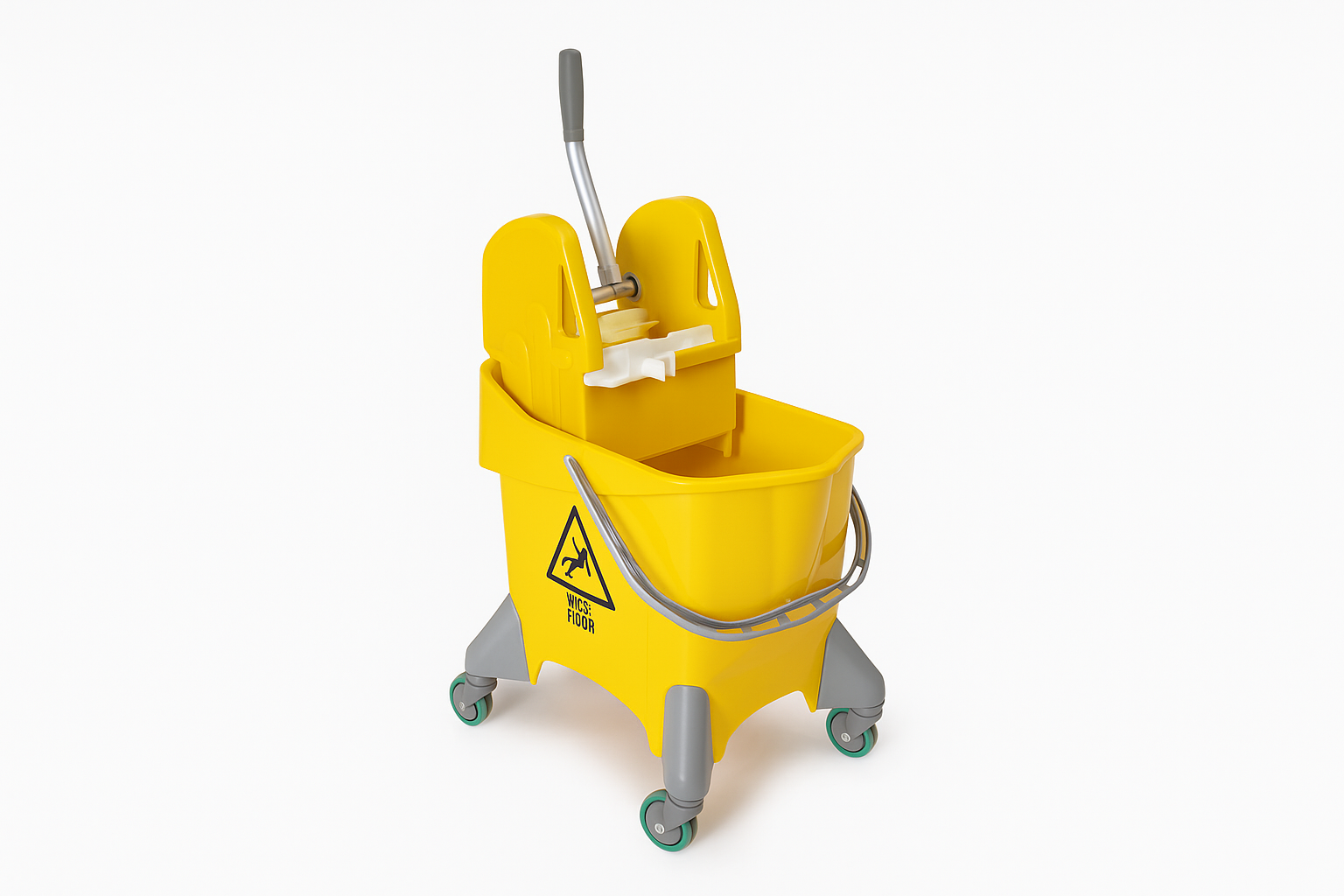 25L Buffalo Kentucky Bucket & Wringer Yellow