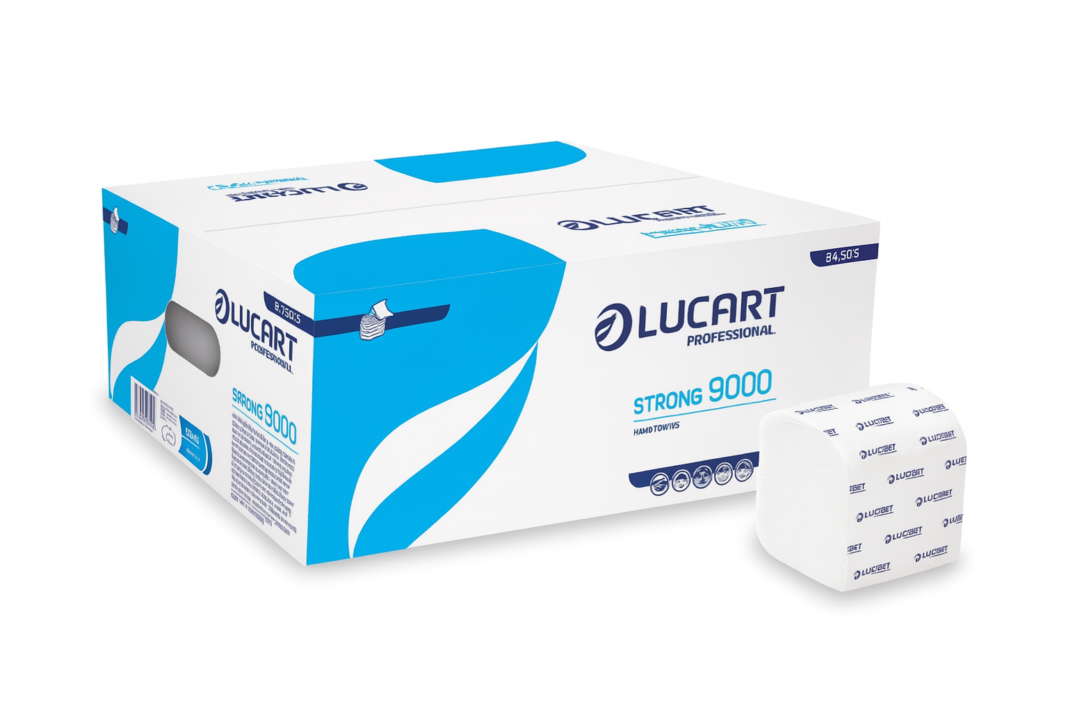 White 2 Ply Pure 200 x 100mm (36 Pack)