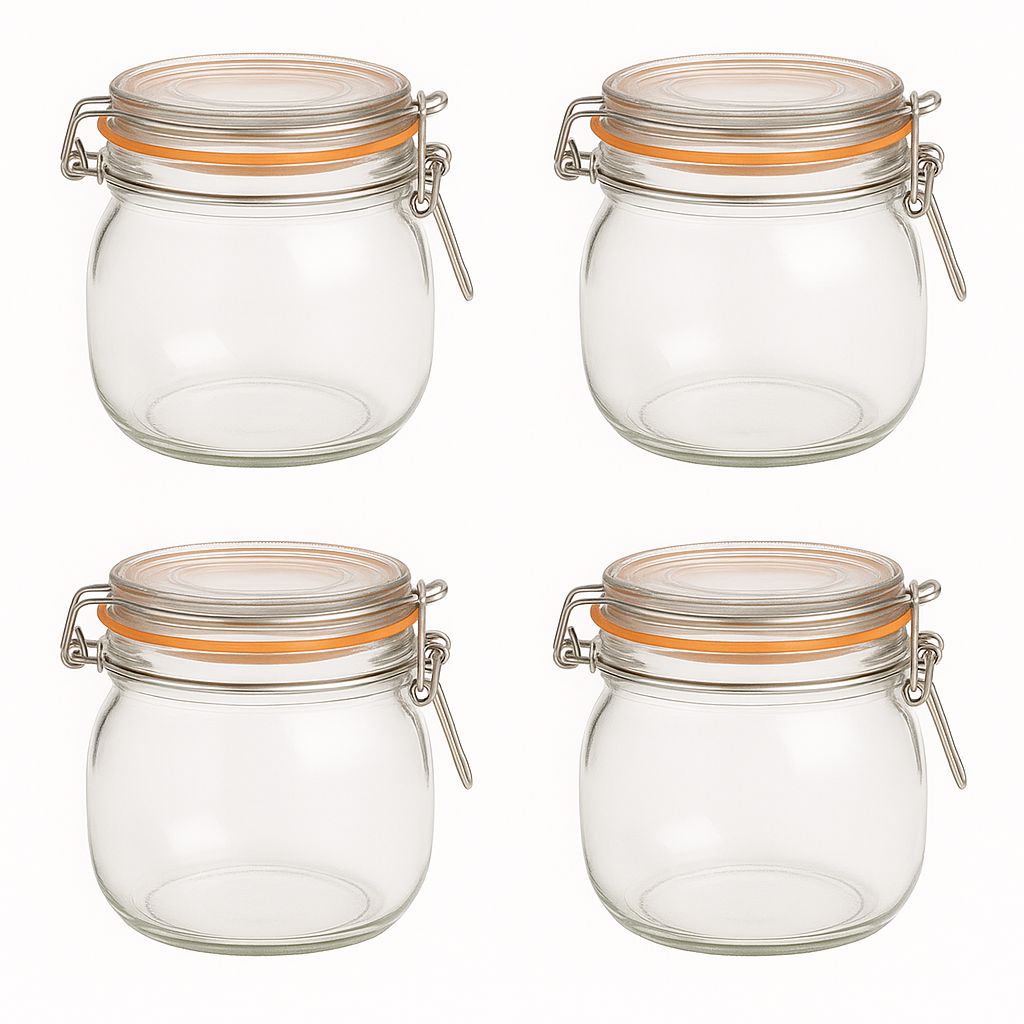Kilner Clip Top Round 2Ltr