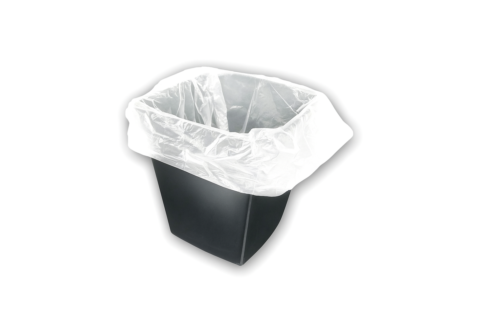 Square Bin Liners 30 Litre White