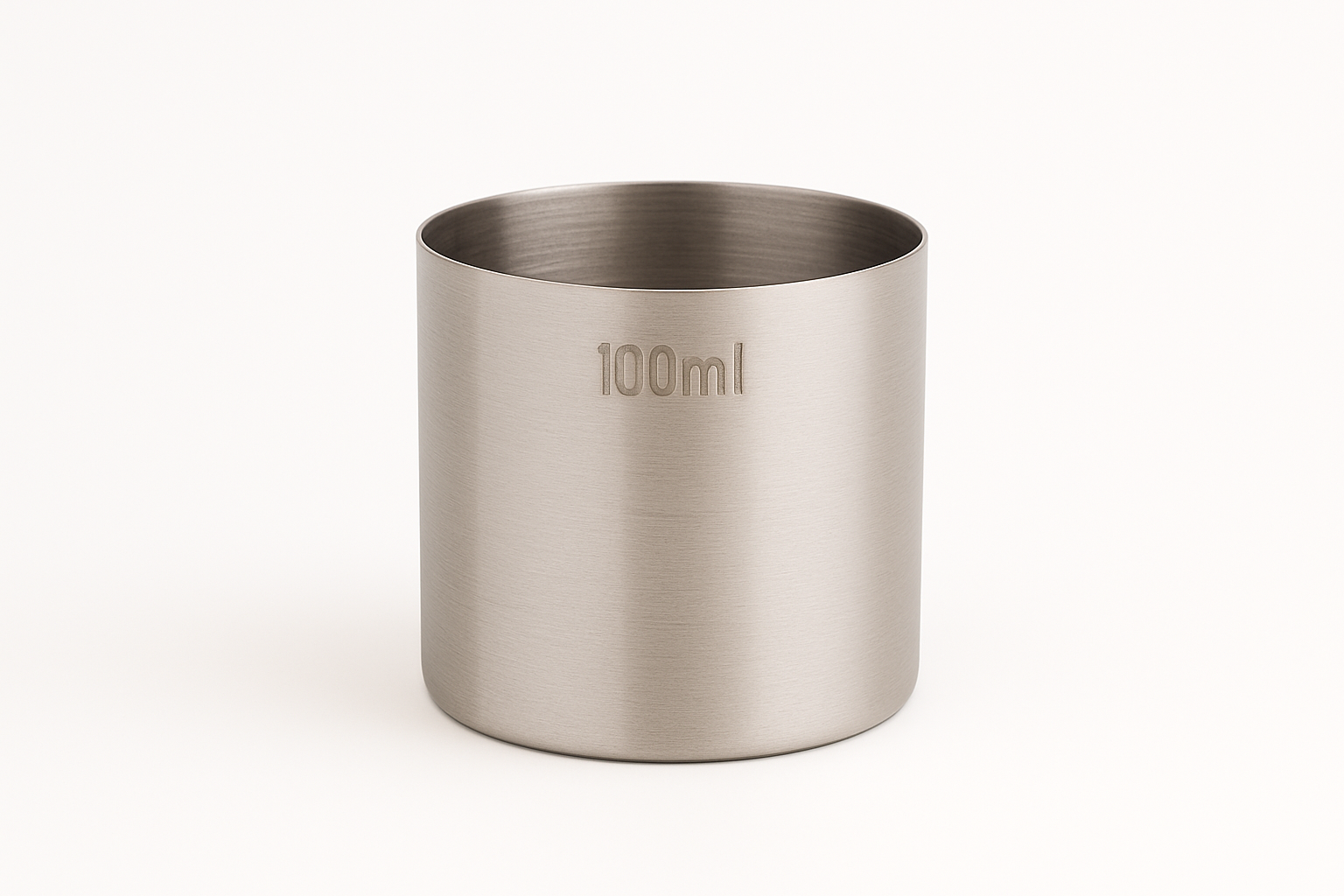 Measure 100ml Stainless Steel CE/UKCA Marked