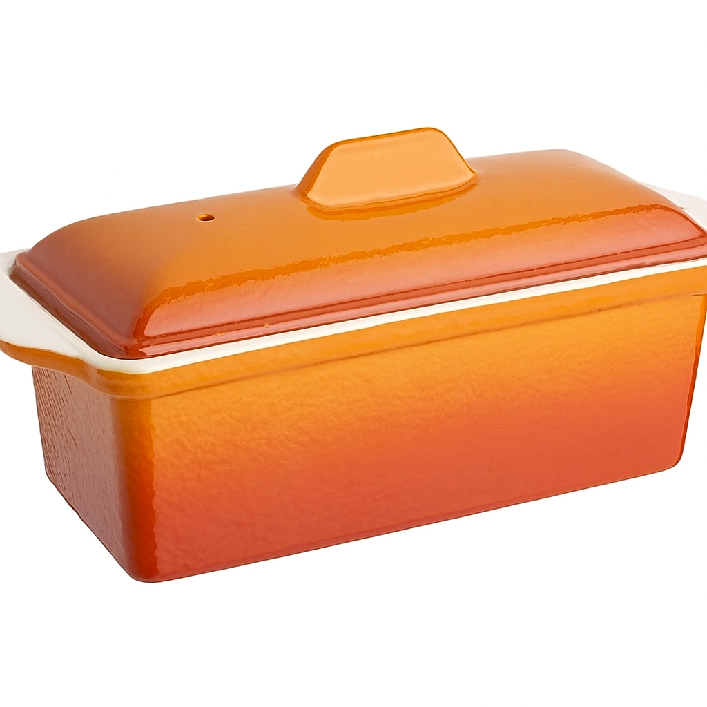 Vogue Orange Pate Terrine Mould 1.7Ltr